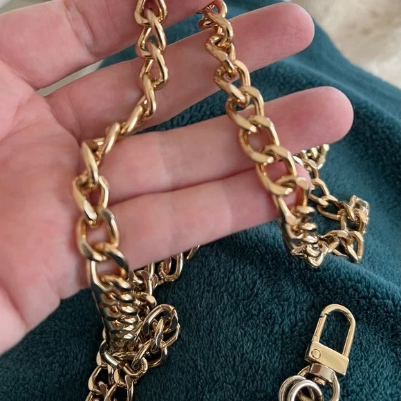 Gold Chain Purse Strap New! - Picture 6 of 13